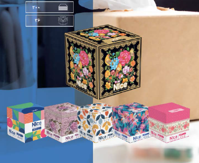 نایس دستمال کاغذی 200برگ مینی 48عددی مصرف کننده 278،000