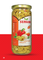&سمیران زیتون سبزیجات خرد شده 450 گرمی شیشه 12 عددی مصرف کننده 860،000ريال