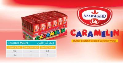 رانا ویفر رنگارنگ کاراملی 35عددی 6جعبه ای مصرف کننده100،000