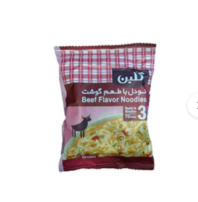 &گلین نودل 70گرمی گوشت کارتن 40عددی مصرف کننده300،000