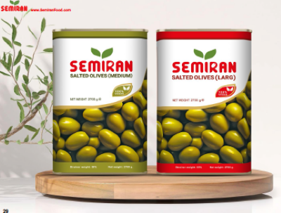 سمیران زیتون شور با هسته معمولی حلب 2700گرمی مصرف کننده13،840،000