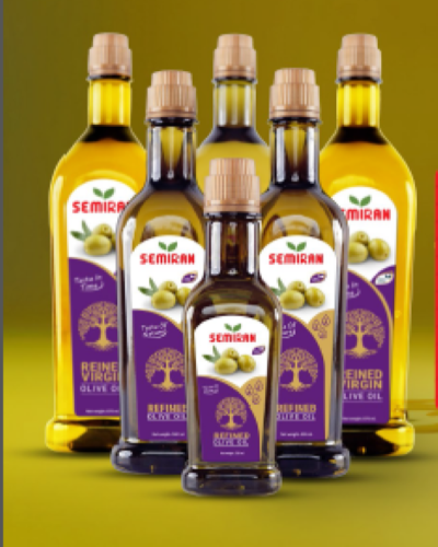 سمیران روغن زیتون تصفیه شده 500 سی سی شیشه ای 6عددی مصرف کننده11،850،000