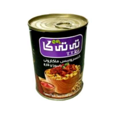 تی تی کا کنسرو مایه ماکارونی 12عددی مصرف کننده495،000