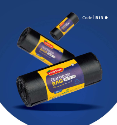 میخک کیسه زباله تک رول لندن پرفراژدار 55&45 مشکی 40عددی2،899،000