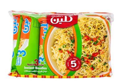 گلین نودل 55گرمی پک سبزی 12بسته 6عددی