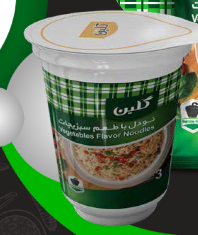 گلین نودل لیوانی 65 گرمی سبزی کارتن 20عددی مصرف کننده370،000