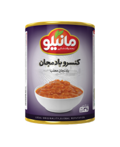 مانیلو کنسرو خاویار بادمجان 400گرمی مصرف کننده 499،000
