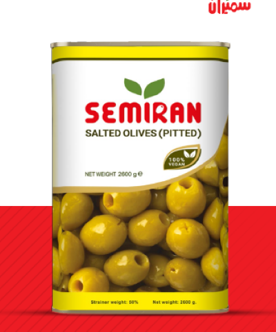 سمیران زیتون حلب 27000 گرمی بی هسته 4 عددی مصرف کننده7،380،000