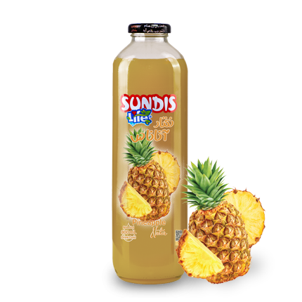 ###ساندیس لایف 800 سی سی شیشه هلو