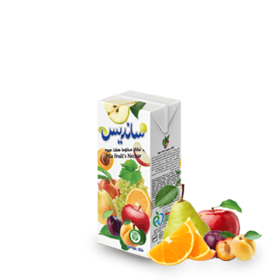 ساندیس نکتار 200 سی سی هفت میوه مصرف کننده250،000