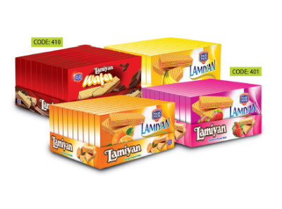 لامیان ویفر سوپرپذیرایی شکلاتی 40عددی مصرف کننده300،000