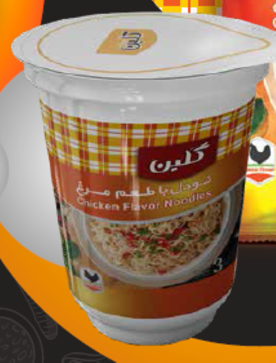 گلین نودل لیوانی 65 گرمی مرغ کارتن 20عددی مصرف کننده 650،000ریال