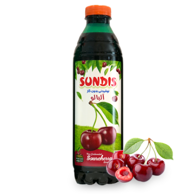 ساندیس پت یک لیتری آبمیوه آلبالو بدون گاز مصرف کننده 1،500،000ریال